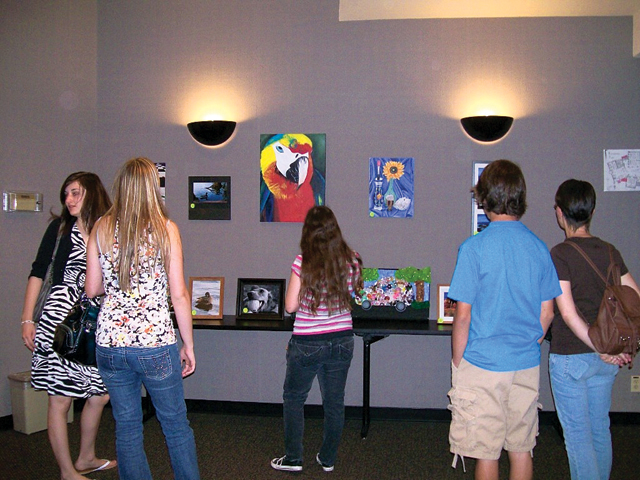 Teen art contest winners announced
